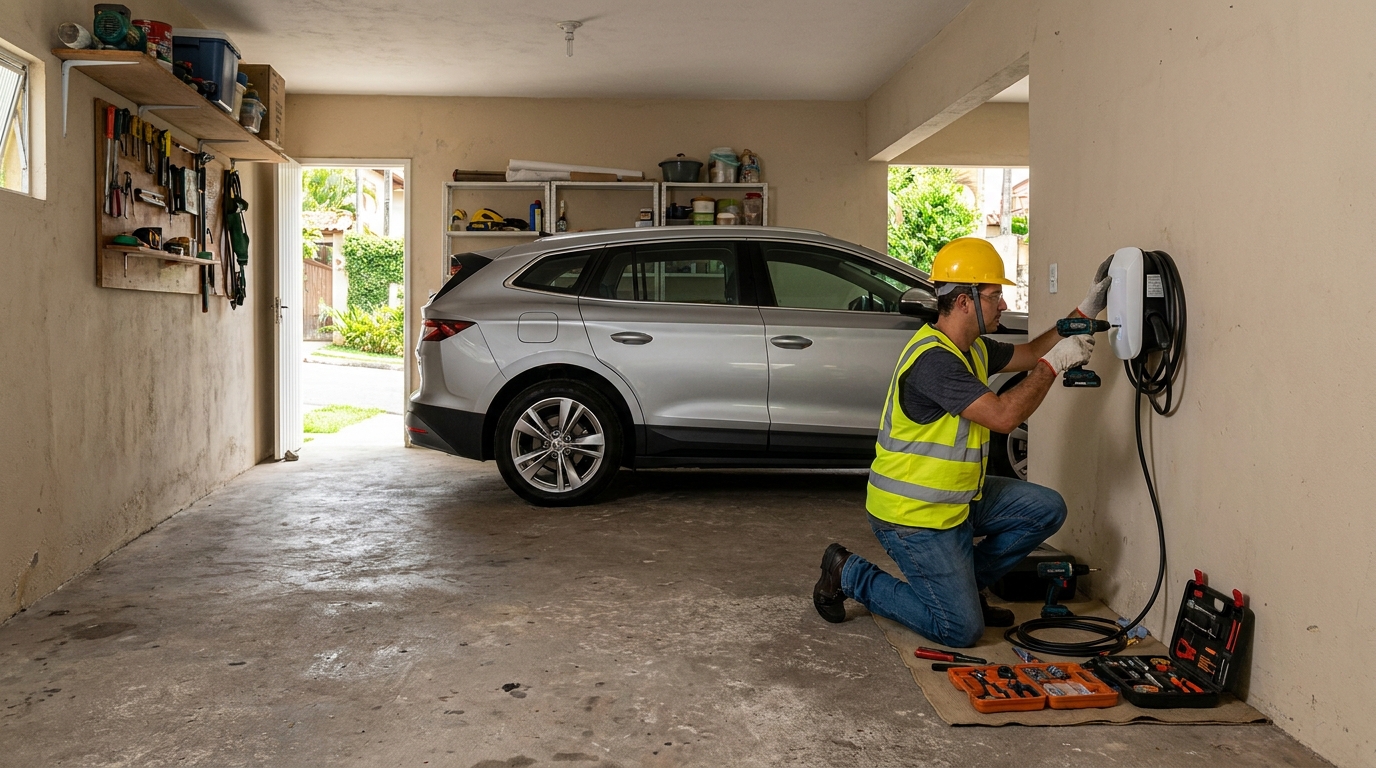 Instalação em Garagem ou Condomínio em Campo Grande‑MS